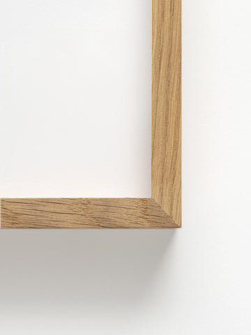 Untitled - Natural Oak Wood Frame