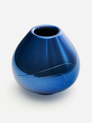 Coloured Vase (Blue)