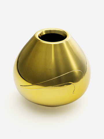 Coloured Vase (Gold)