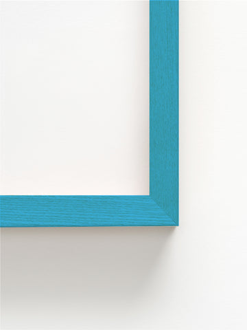 The Changeling - Blue Ramin Wood Frame