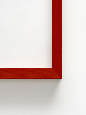 Maria/Marina - Red Ramin wood frame