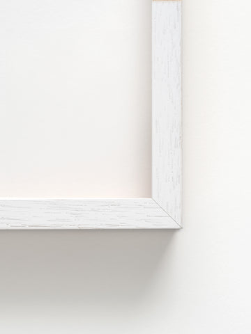 Guardian - White Obeche Wood Frame