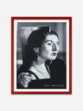 Maria/Marina - Red Ramin wood frame