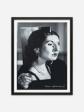 Maria/Marina - Black Ramin wood frame