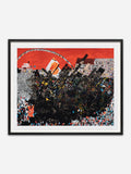 Scorched Earth - Black Abachi Wood Frame