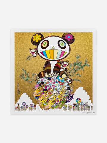 Mid-summer Pandas Golden Sky, 2021