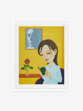 Fan (Mishima) - White frame