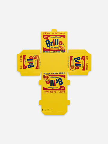 Brillo Box Collectable (Yellow Portrait)